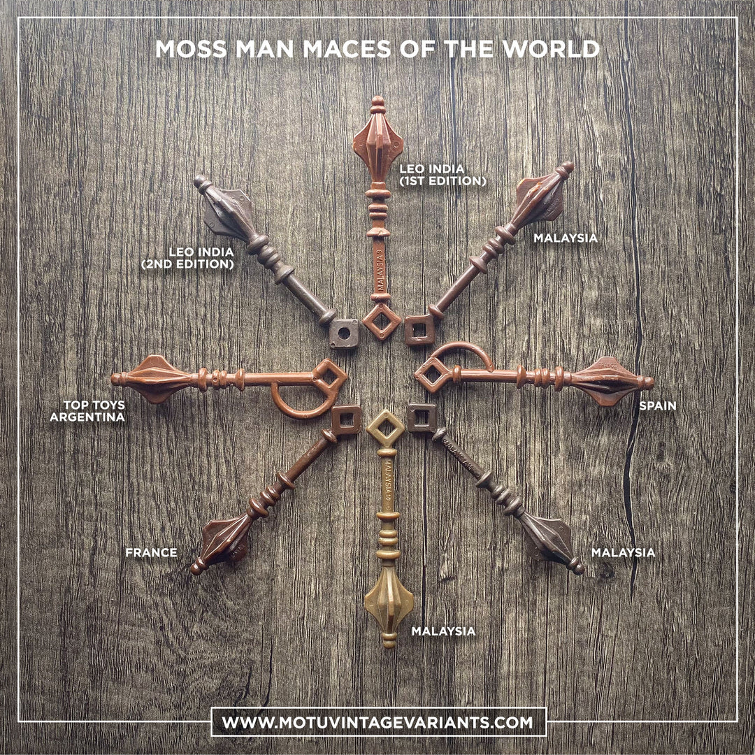 Moss Man Maces of the World