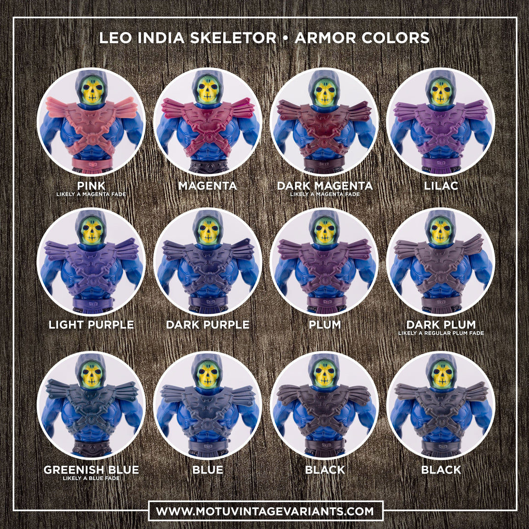 How Many Leo Skeletor Armor Variants Are Out There?