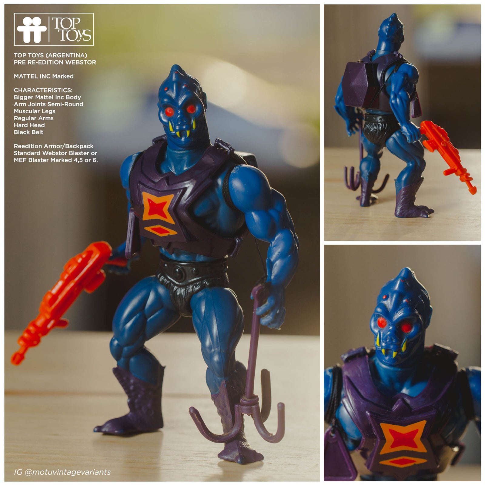 Pre-Reedition Webstor Top Toys (Argentina)