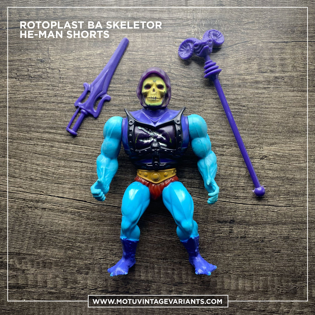 Battle Armor Skeletor (Rotoplast Venezuela) He-Man Shorts Variant
