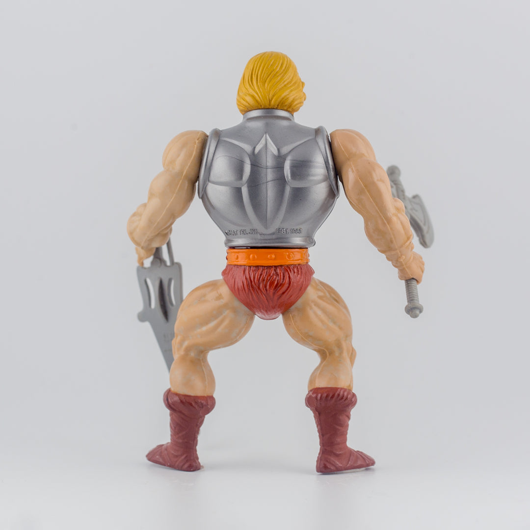Aurimat Battle Armor He-Man (Blank Marked) - Back View