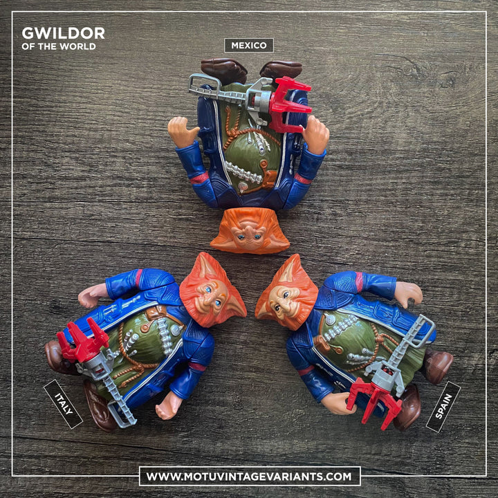 Gwildor Variant Comparison