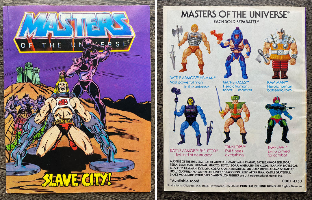 Les Maitres De L'Univers - Mini-Comic Edition De Luxe Musclor Et L Du Pouvoir A35997 Les Maitres De L'Univers - Mini-Comic Edition De Luxe Musclor Et L Du Pouvoir A35997