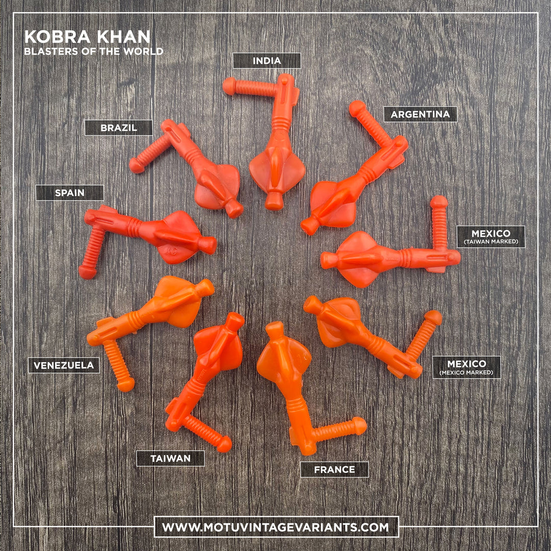 Kobra Khan Blasters of the World