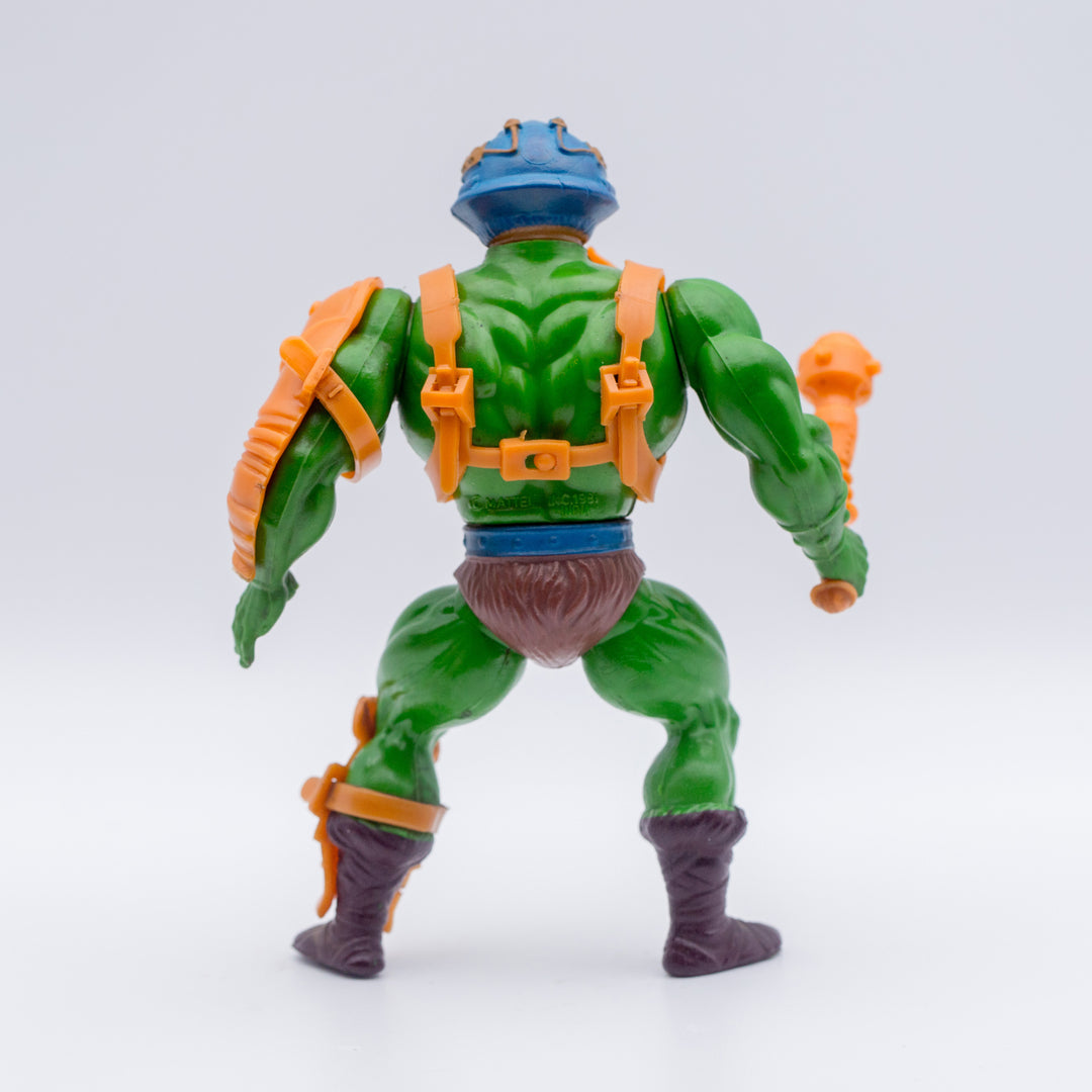 Leo Man-at-Arms (Dark Maroon Boot) - Back View