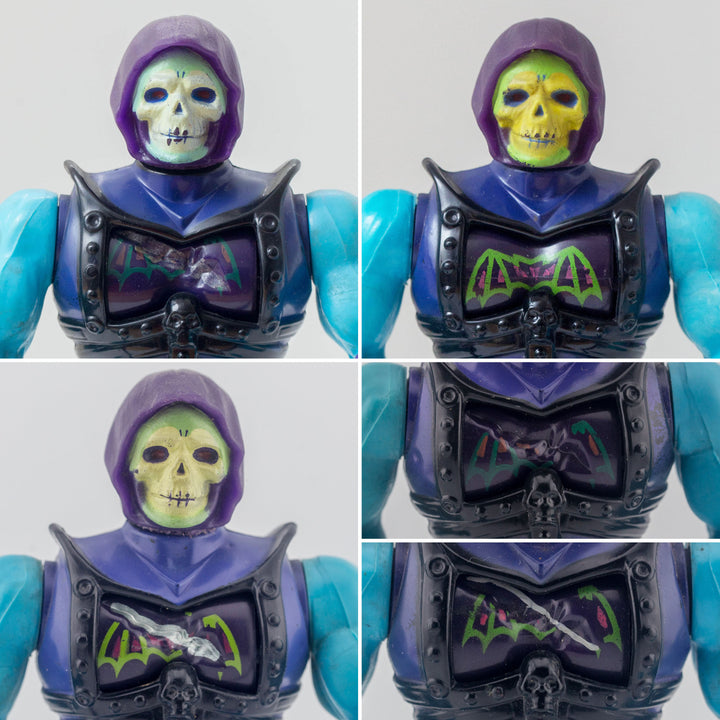 Rotoplast Battle Armor Skeletor - Color Variations