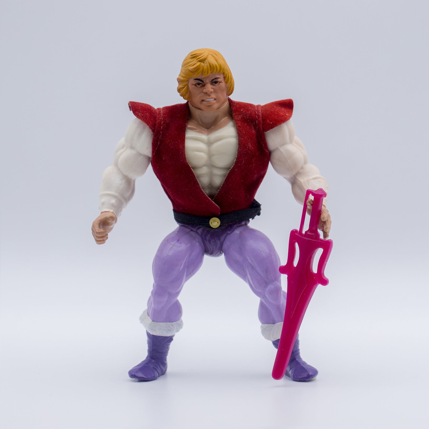 Figurine Prince Adam France Les Maîtres de L'Univers Mattel 1981 Figurine Prince Adam France Les Maîtres de L'Univers Mattel 1981