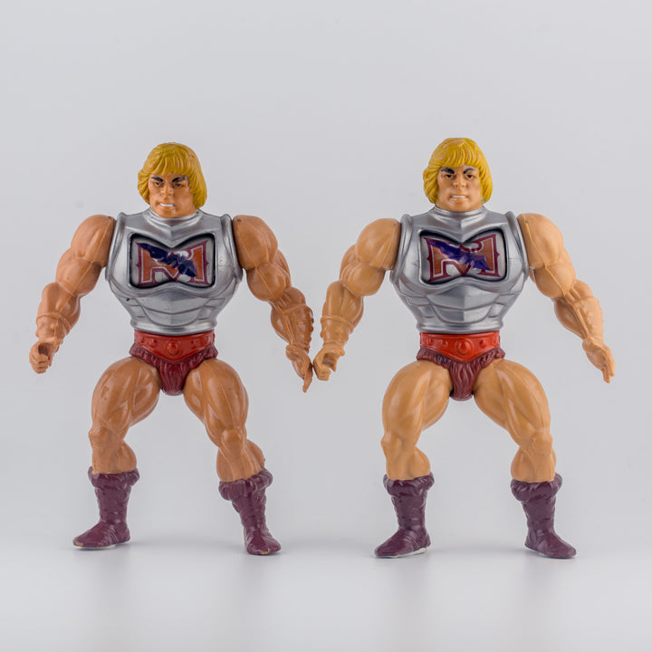 Battle Armor He-Man - Tostado vs Palido Skin Tones