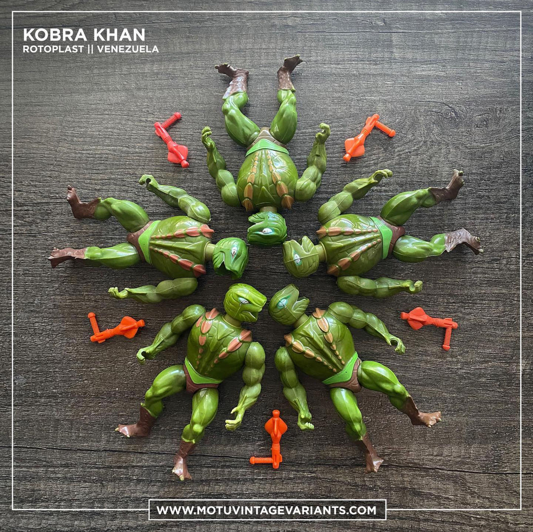 Kobra Khan Rotoplast Color Variations