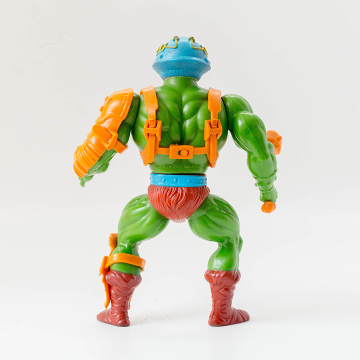 Aurimat Man-at-Arms (Mattel inc Marked) - Back View